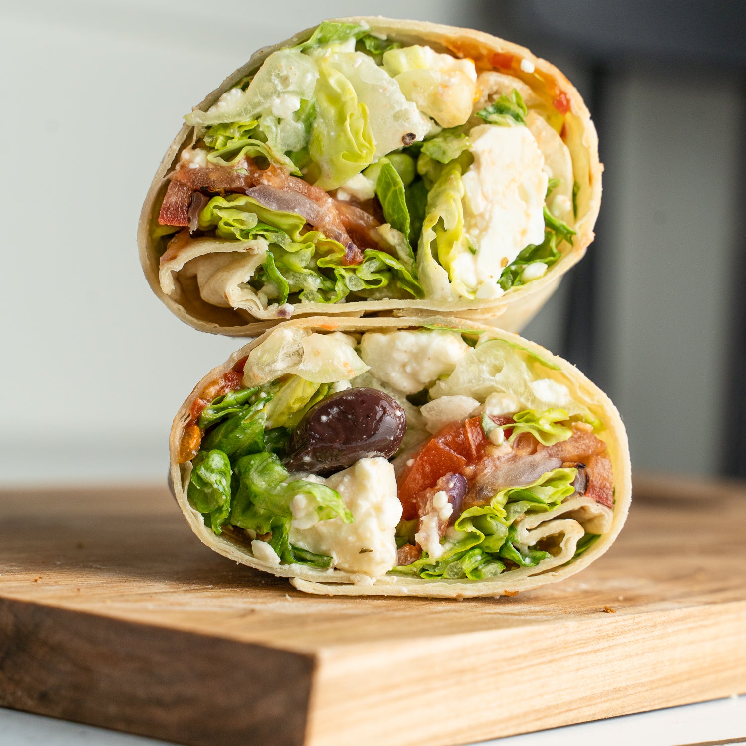 Athena: Greek Salad Wrap Sandwich
