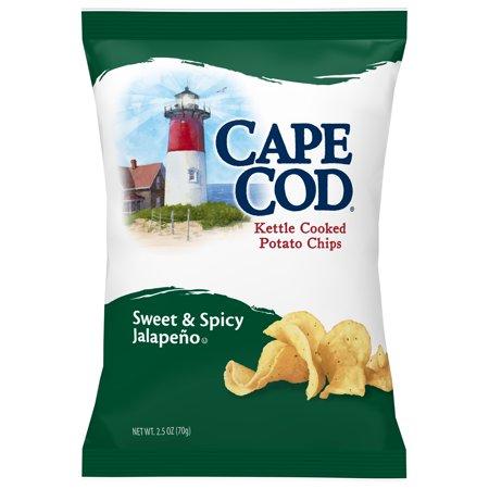 Cape Cod, Kettle Cooked Potato Chips, Sweet & Spicy Jalapeno