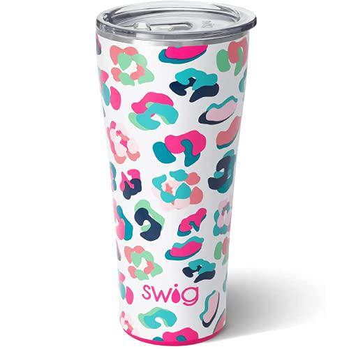 Swig Life 32oz Triple Insulated Tumbler, Cup Holder Friendly, Dishwasher  Safe, Stainless Steel, Double Wall