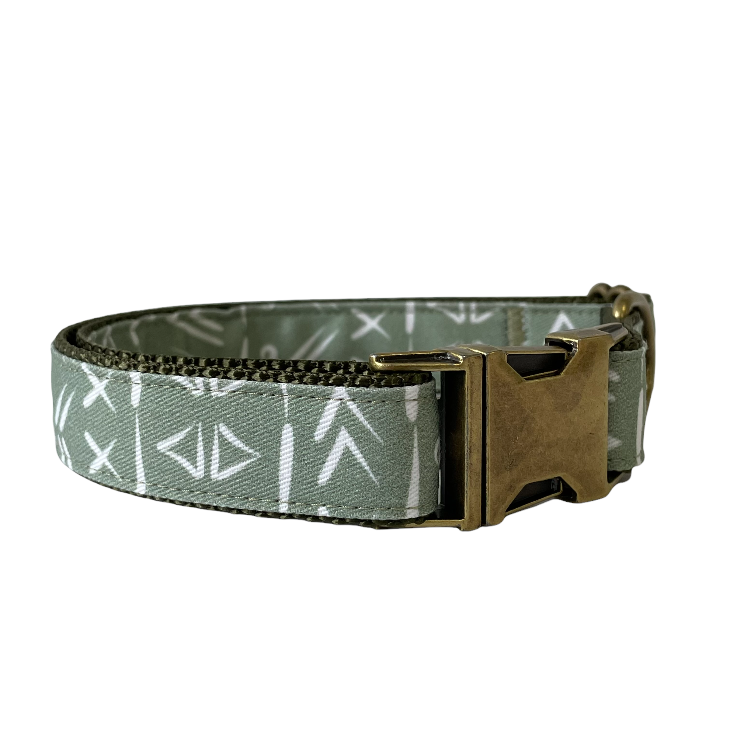 Sage green dog best sale collar
